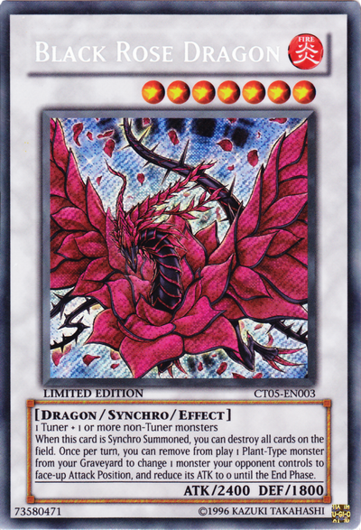 Black Rose Dragon [CT05-EN003] Secret Rare | Event Horizon Hobbies CA