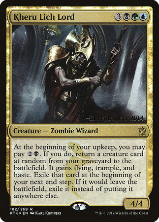 Kheru Lich Lord [Khans of Tarkir Promos]