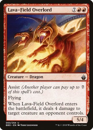 Lava-Field Overlord [Battlebond] | Event Horizon Hobbies CA