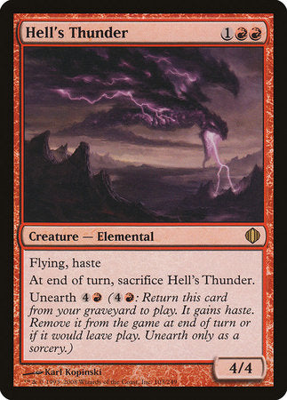 Hell's Thunder [Shards of Alara] | Event Horizon Hobbies CA