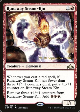 Runaway Steam-Kin [Guilds of Ravnica Promos] | Event Horizon Hobbies CA