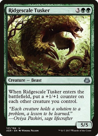 Ridgescale Tusker [Aether Revolt] | Event Horizon Hobbies CA