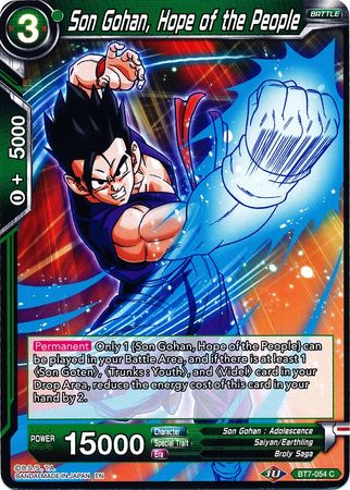 Son Gohan, Hope of the People (BT7-054) [Assault of the Saiyans] | Event Horizon Hobbies CA