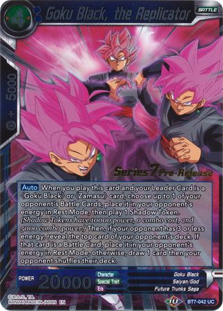 Goku Black, the Replicator (BT7-042_PR) [Assault of the Saiyans Prerelease Promos] | Event Horizon Hobbies CA