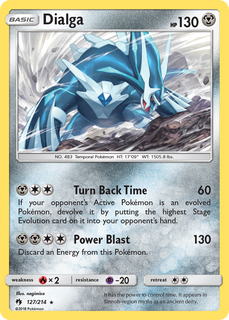 Dialga (127/214) [Sun & Moon: Lost Thunder] | Event Horizon Hobbies CA