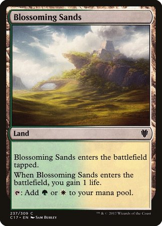 Blossoming Sands [Commander 2017] | Event Horizon Hobbies CA