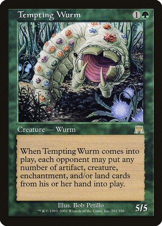 Tempting Wurm [Onslaught] | Event Horizon Hobbies CA