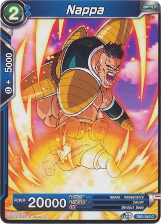 Nappa (DB3-043) [Giant Force] | Event Horizon Hobbies CA