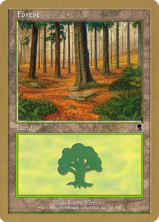 Forest (rl347) (Raphael Levy) [World Championship Decks 2002] | Event Horizon Hobbies CA