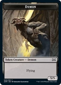 Demon // Elemental Double-sided Token [Double Masters Tokens] | Event Horizon Hobbies CA