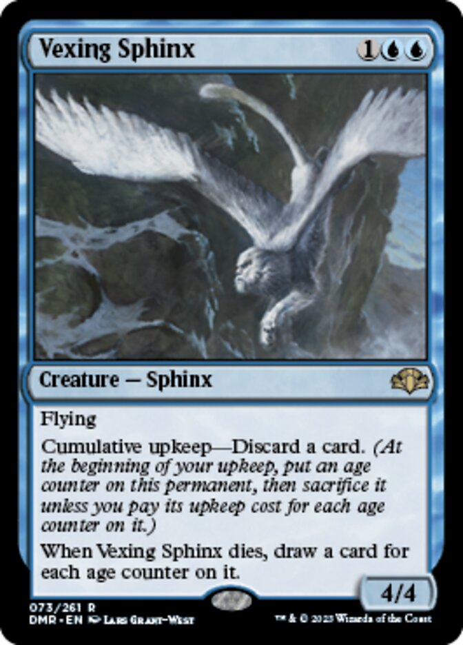 Vexing Sphinx [Dominaria Remastered] | Event Horizon Hobbies CA