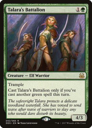 Talara's Battalion [Duel Decks: Mind vs. Might] | Event Horizon Hobbies CA