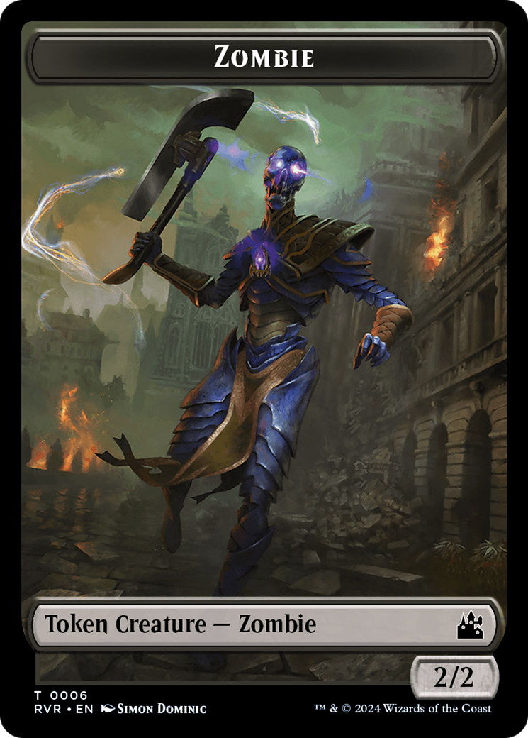 Bird // Zombie Double-Sided Token [Ravnica Remastered Tokens] | Event Horizon Hobbies CA