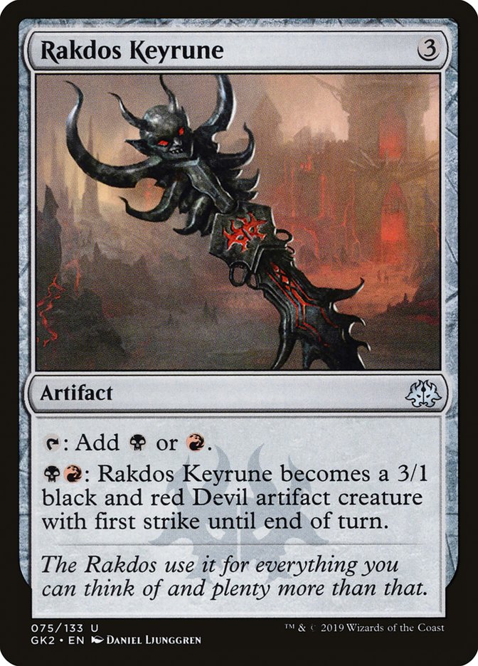 Rakdos Keyrune [Ravnica Allegiance Guild Kit] | Event Horizon Hobbies CA