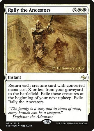 Rally the Ancestors [Fate Reforged Promos] | Event Horizon Hobbies CA