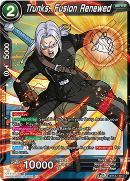 Trunks, Fusion Renewed (Common) (BT13-132) [Supreme Rivalry] | Event Horizon Hobbies CA