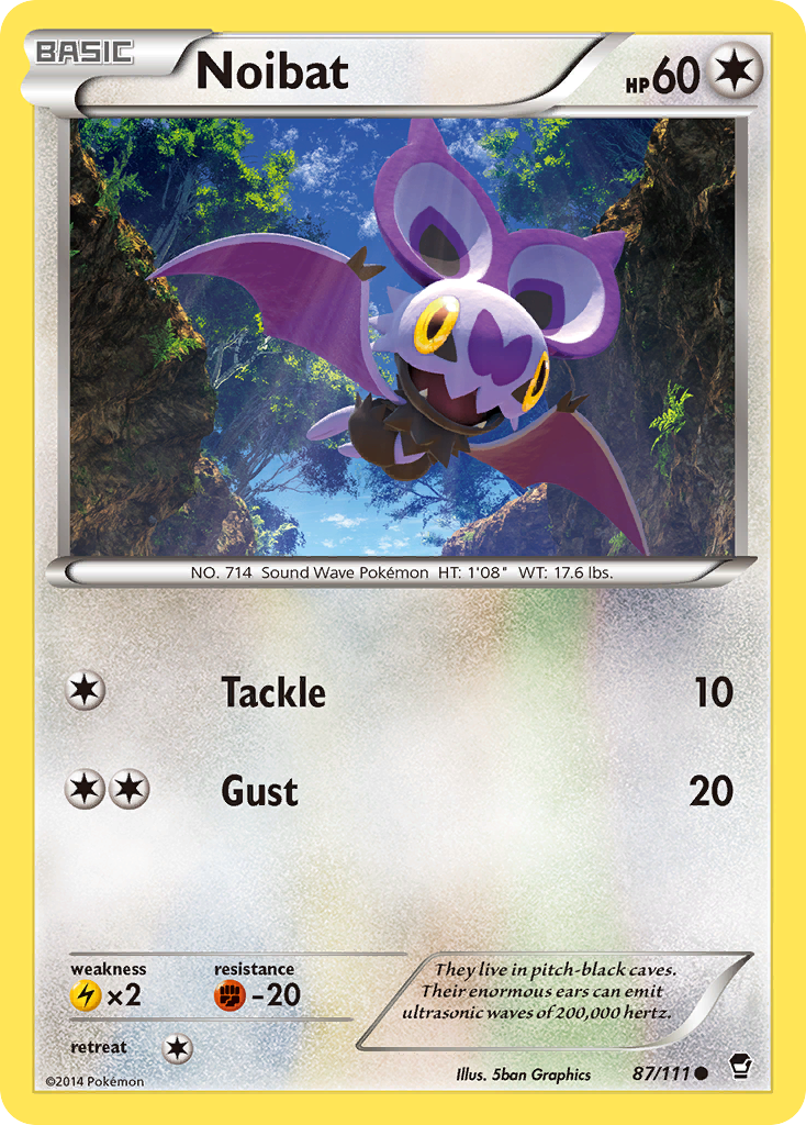 Noibat (87/111) [XY: Furious Fists] | Event Horizon Hobbies CA