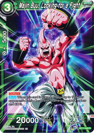 Majin Buu, Looking for a Fight (BT11-082) [Vermilion Bloodline 2nd Edition] | Event Horizon Hobbies CA