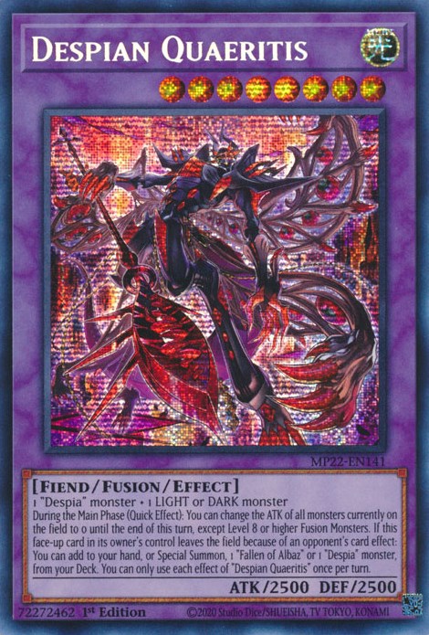 Despian Quaeritis [MP22-EN141] Prismatic Secret Rare | Event Horizon Hobbies CA