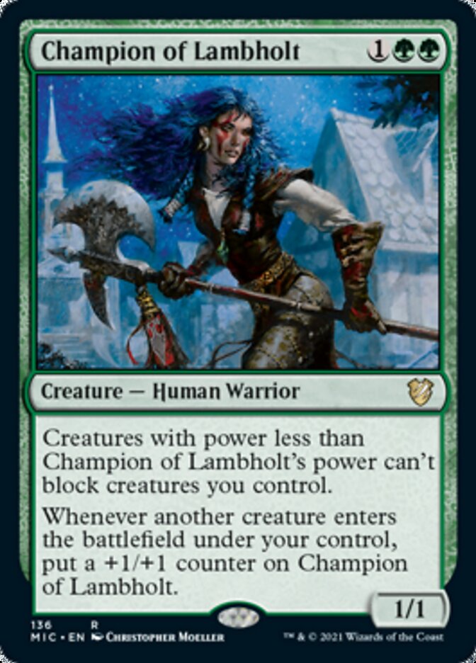 Champion of Lambholt [Innistrad: Midnight Hunt Commander] | Event Horizon Hobbies CA