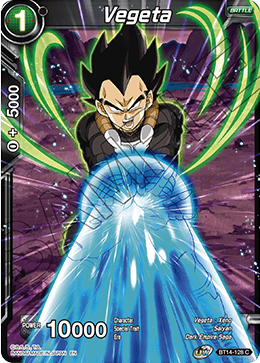 Vegeta (BT14-128) (BT14-128) [Cross Spirits] | Event Horizon Hobbies CA