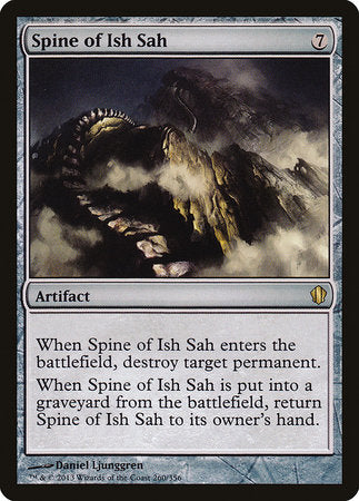 Spine of Ish Sah [Commander 2013] | Event Horizon Hobbies CA