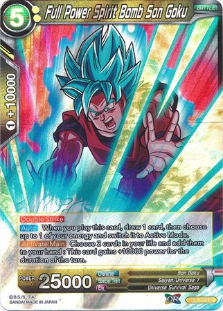 Full Power Spirit Bomb Son Goku (TB1-075) [The Tournament of Power] | Event Horizon Hobbies CA