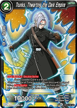 Trunks, Thwarting the Dark Empire (Uncommon) (BT13-131) [Supreme Rivalry] | Event Horizon Hobbies CA