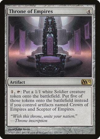 Throne of Empires [Magic 2012] | Event Horizon Hobbies CA