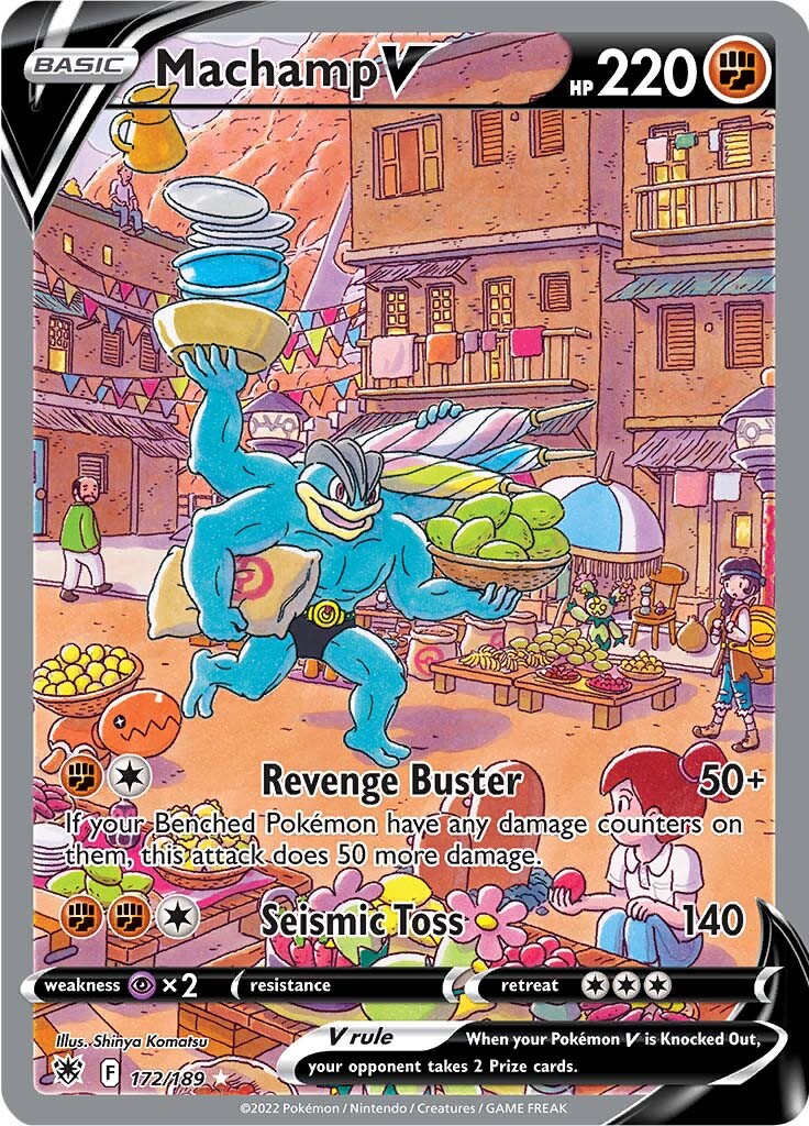 Machamp V (172/189) [Sword & Shield: Astral Radiance] | Event Horizon Hobbies CA