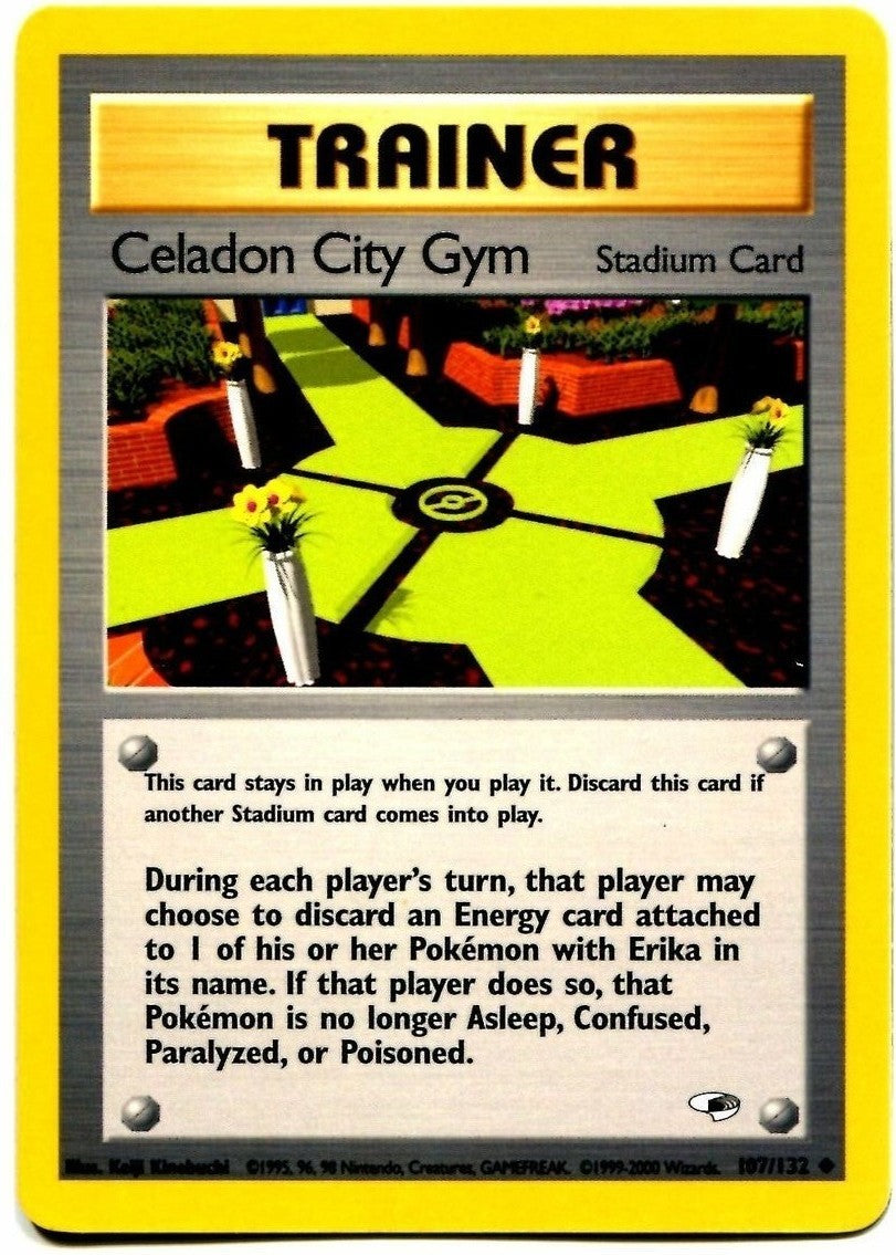 Celadon City Gym (107/132) [Gym Heroes Unlimited] | Event Horizon Hobbies CA