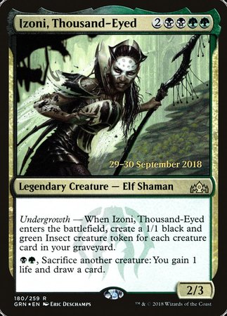 Izoni, Thousand-Eyed [Guilds of Ravnica Promos]