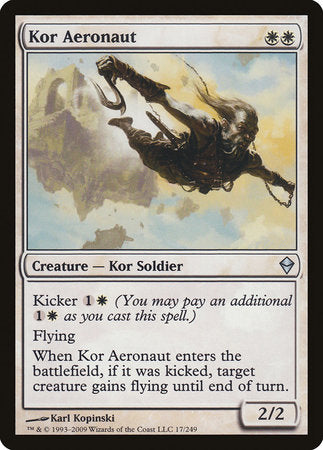 Kor Aeronaut [Zendikar] | Event Horizon Hobbies CA