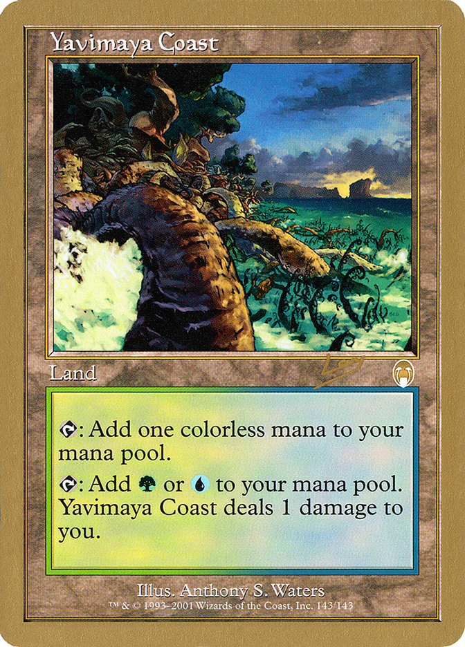 Yavimaya Coast (Raphael Levy) [World Championship Decks 2002] | Event Horizon Hobbies CA