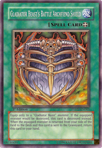 Gladiator Beast's Battle Archfiend Shield [PTDN-EN060] Common | Event Horizon Hobbies CA