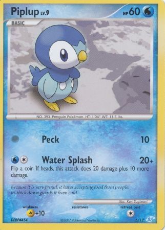 Piplup (5/12) [Diamond & Pearl: Trainer Kit - Manaphy] | Event Horizon Hobbies CA