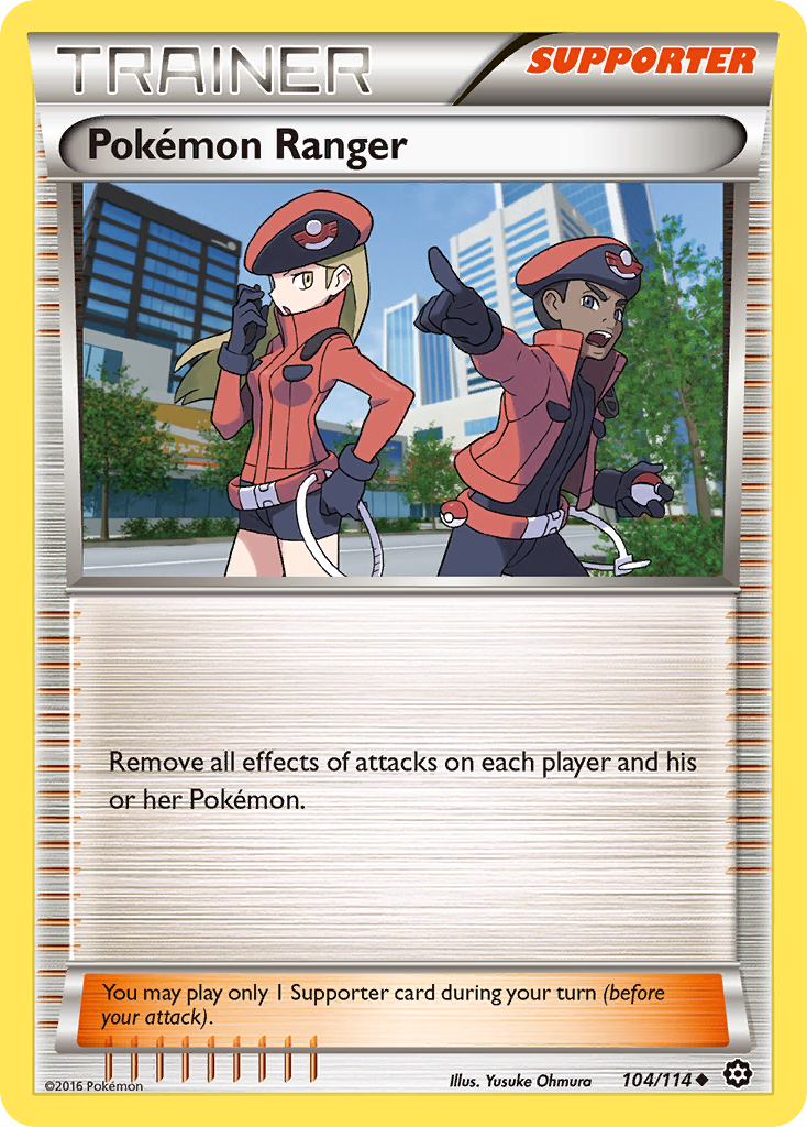 Pokemon Ranger (104/114) [XY: Steam Siege] | Event Horizon Hobbies CA