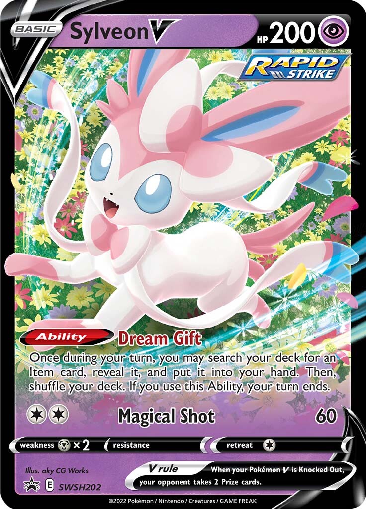 Sylveon V (SWSH202) [Sword & Shield: Black Star Promos] | Event Horizon Hobbies CA