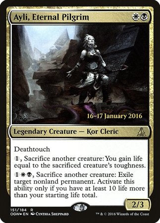 Ayli, Eternal Pilgrim [Oath of the Gatewatch Promos] | Event Horizon Hobbies CA