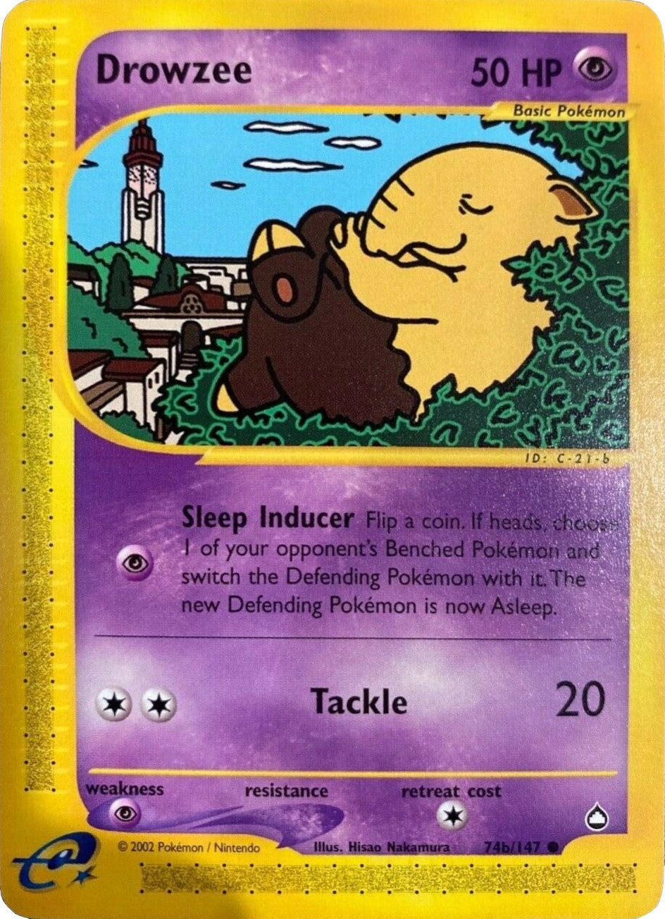 Drowzee (74b/147) [Aquapolis] | Event Horizon Hobbies CA