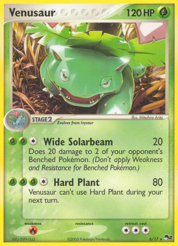 Venusaur (6/17) [POP Series 2] | Event Horizon Hobbies CA