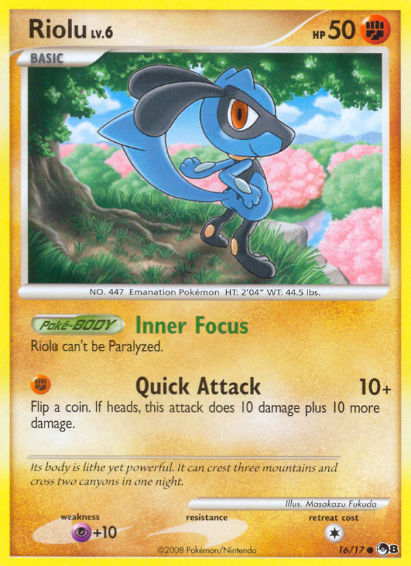 Riolu (16/17) [POP Series 8] | Event Horizon Hobbies CA