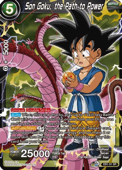 Son Goku, the Path to Power (EB1-051) [Battle Evolution Booster] | Event Horizon Hobbies CA