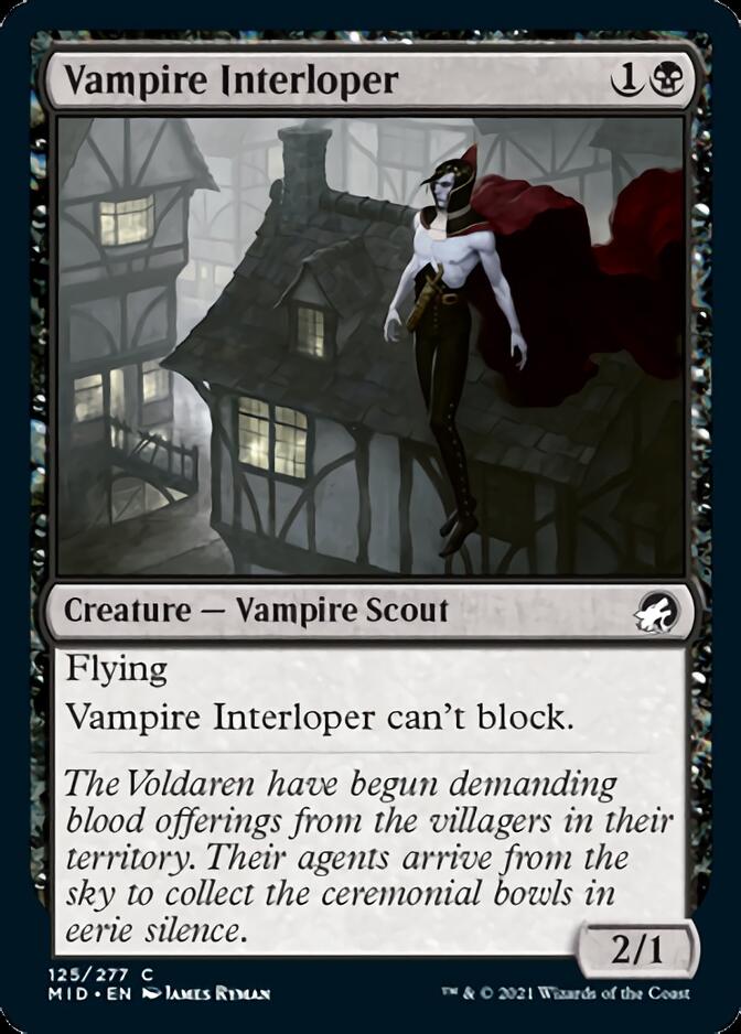 Vampire Interloper [Innistrad: Midnight Hunt] | Event Horizon Hobbies CA