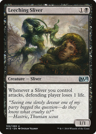 Leeching Sliver [Magic 2015] | Event Horizon Hobbies CA