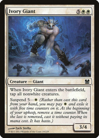 Ivory Giant [Modern Masters] | Event Horizon Hobbies CA