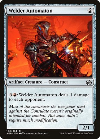 Welder Automaton [Aether Revolt] | Event Horizon Hobbies CA