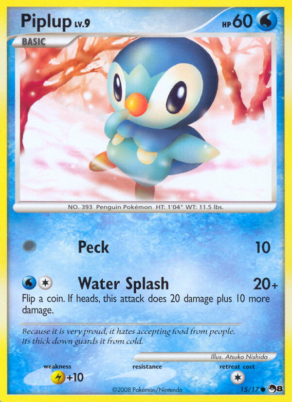 Piplup (15/17) [POP Series 8] | Event Horizon Hobbies CA