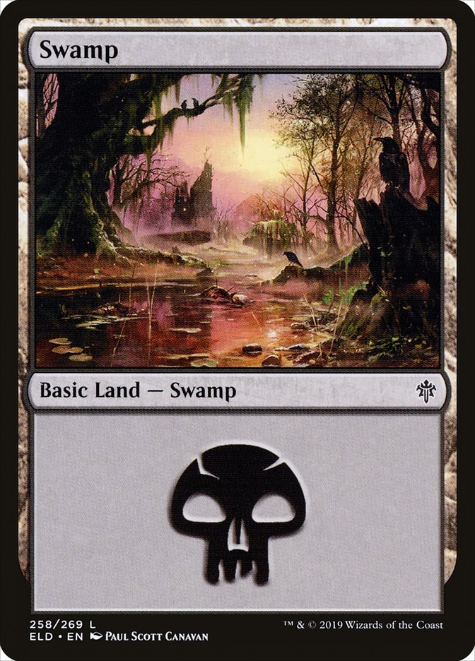 Swamp [Throne of Eldraine] | Event Horizon Hobbies CA