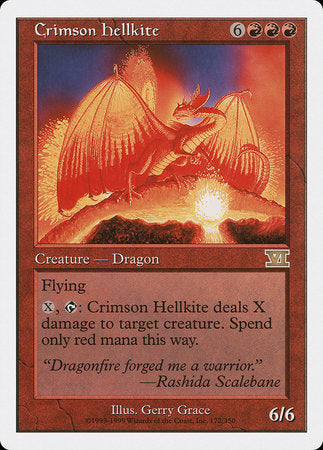Crimson Hellkite [Classic Sixth Edition] | Event Horizon Hobbies CA